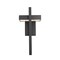 Z-Lite Luttrel 1 Light Outdoor Wall Sconce, Black & Frosted 566B-BK-LED - alternate 4